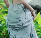 水流了一床都是